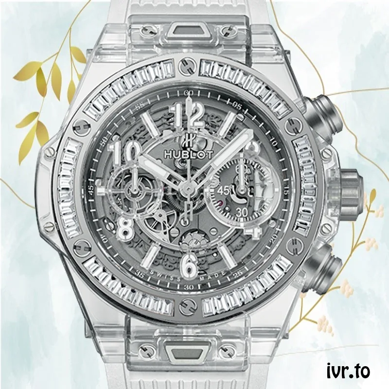 Hublot Big Bang Men's 411.JX.4802.RT.1904 45mm Diamond Bezel
