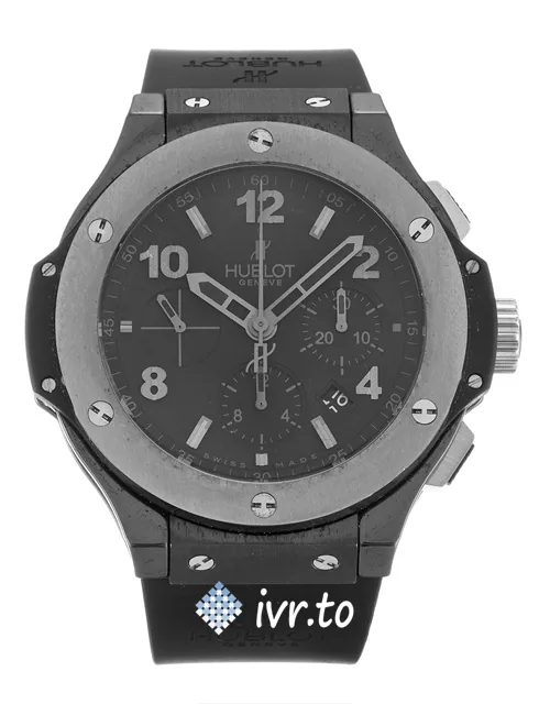 Hublot 44mm ivr301.CT.130.RX Mens 44 MM Ceramic Black