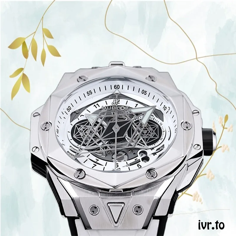 Hublot Big Bang Men 44mm 418.NX.2001.RX.MXM20 White Dial