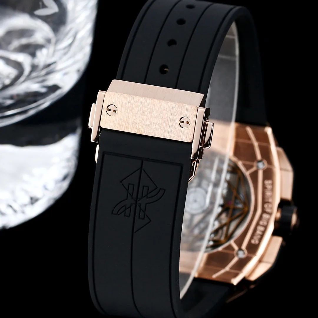 Luxury Hublot Spirit Of Big Bang 648.OX.0108.RX.1604.MXM23 Replica 42mm Rose Gold Diamond Watch