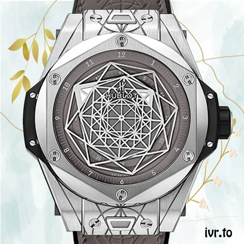 Hublot Big Bang Men 465.SS.7047.VR.1204.MXM20-001 44mm Leather Strap Stainless Steel