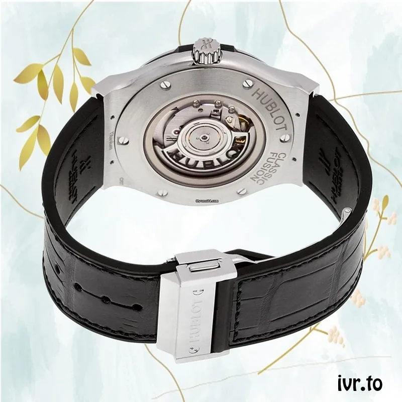Hublot Classic Fusion 43mm/42mm/45mm Men's 511.NX.1171.LR/542.NX.1171.LR Silver-tone Black Dial