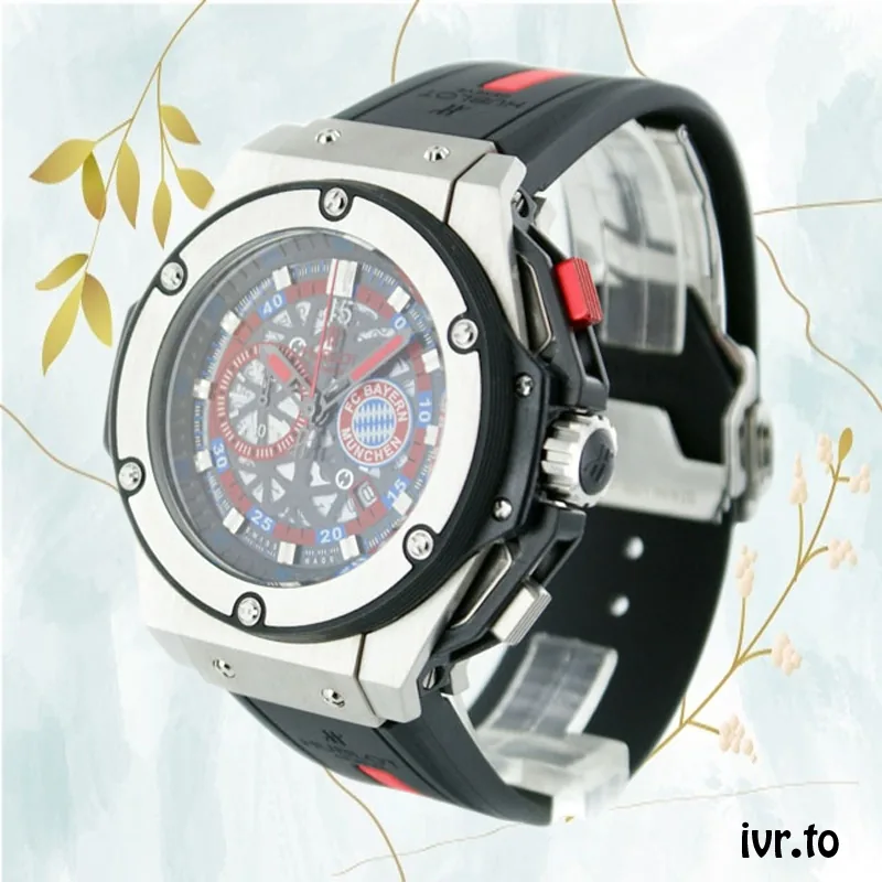 Hublot King Power 48mm Men's 716.NX.1129.RX.BYM12 Silver-tone/Rose Gold-tone/Black-tone Stainless Steel