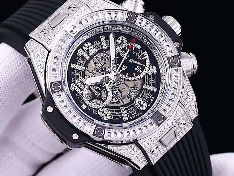 Hublot Big Bang Replica Unico 411.nx.1170.rx.0904 Transparent Dial Watch