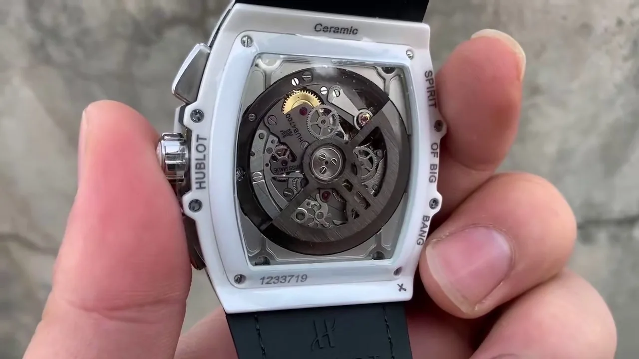 Hublot Spirit of Big Bang Replica 601.HX.0173.LR 42mm White Ceramic Watch