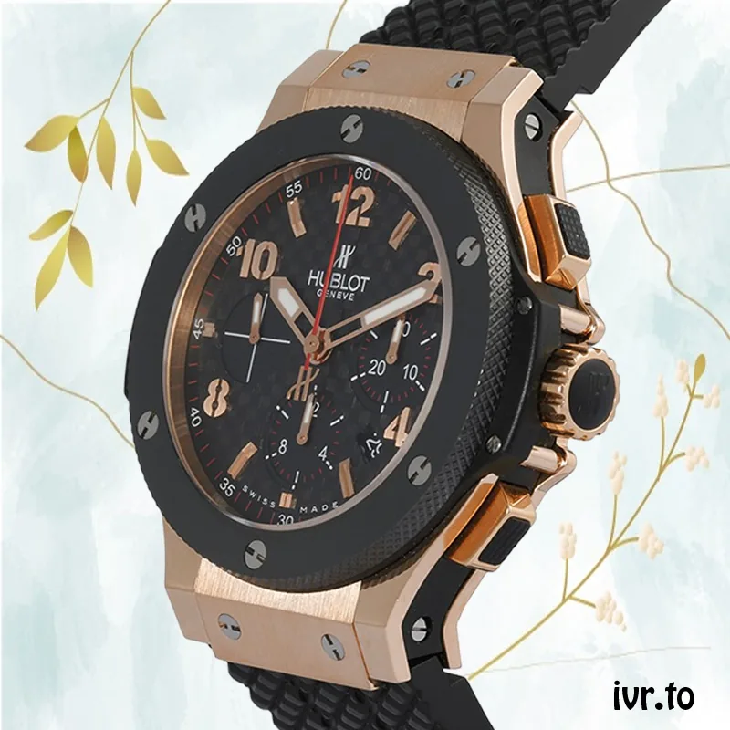 Hublot Big Bang 301.PB.131.RX Men's 44mm/48mm Rose Gold-tone Rubber Band