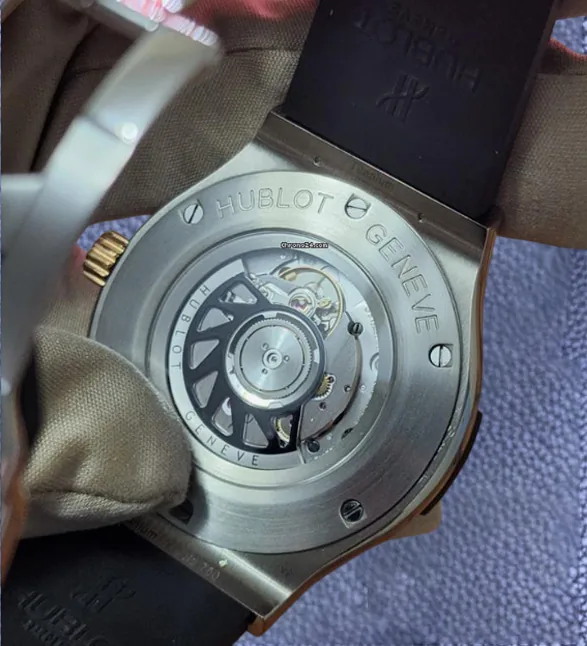 Hublot Classic Fusion Replica 542.NO.1180.RX 42mm Rose Gold Black Dial Watch