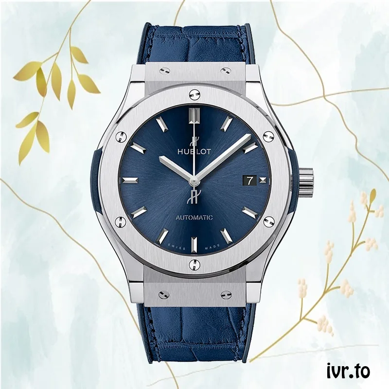 Hublot Classic Fusion Men's 43mm/42mm/45mm 511.NX.7170.LR/542.NX.7170.LR Leather Strap Silver-tone