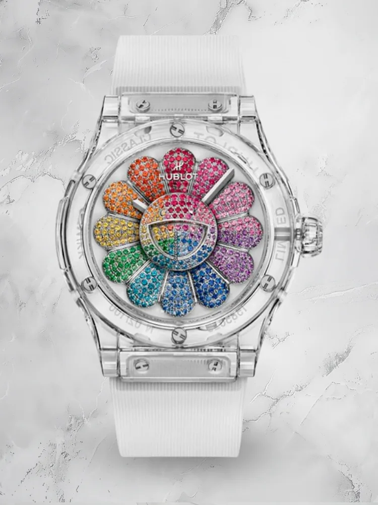 Hublot Classic Fusion Replica 507.JX.0800.RT.TAK21 45mm Sapphire Rainbow Watch