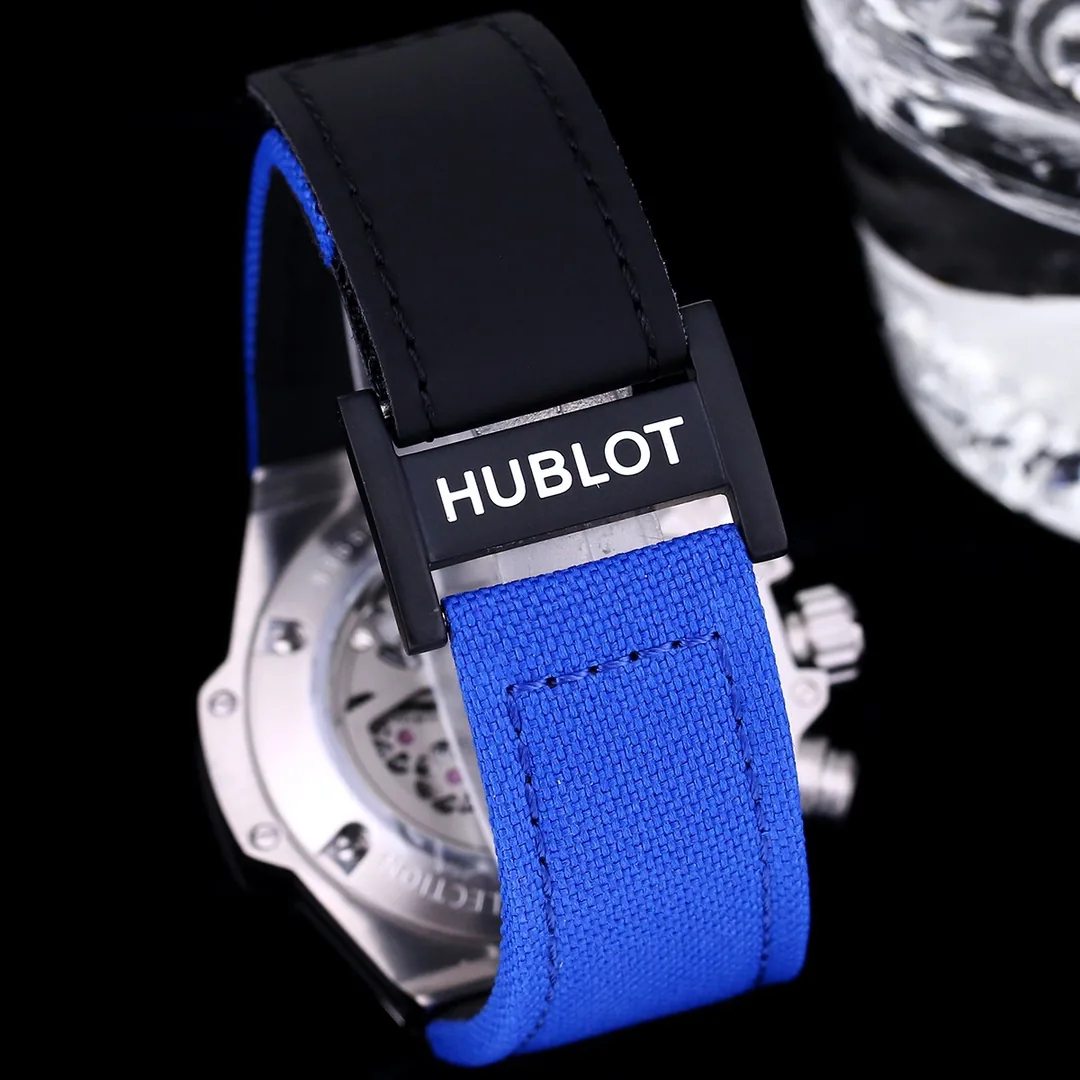 Hublot Big Bang Replica 411.NX.5179.RX Blue Dial Titanium Watch