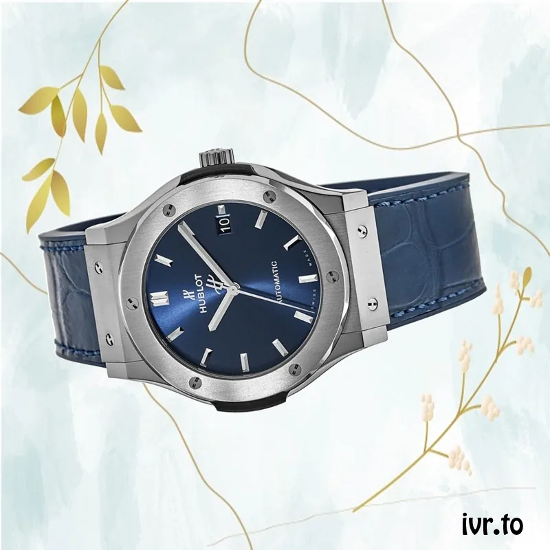 Hublot Classic Fusion Men's 43mm/42mm/45mm 511.NX.7170.LR/542.NX.7170.LR Leather Strap Silver-tone