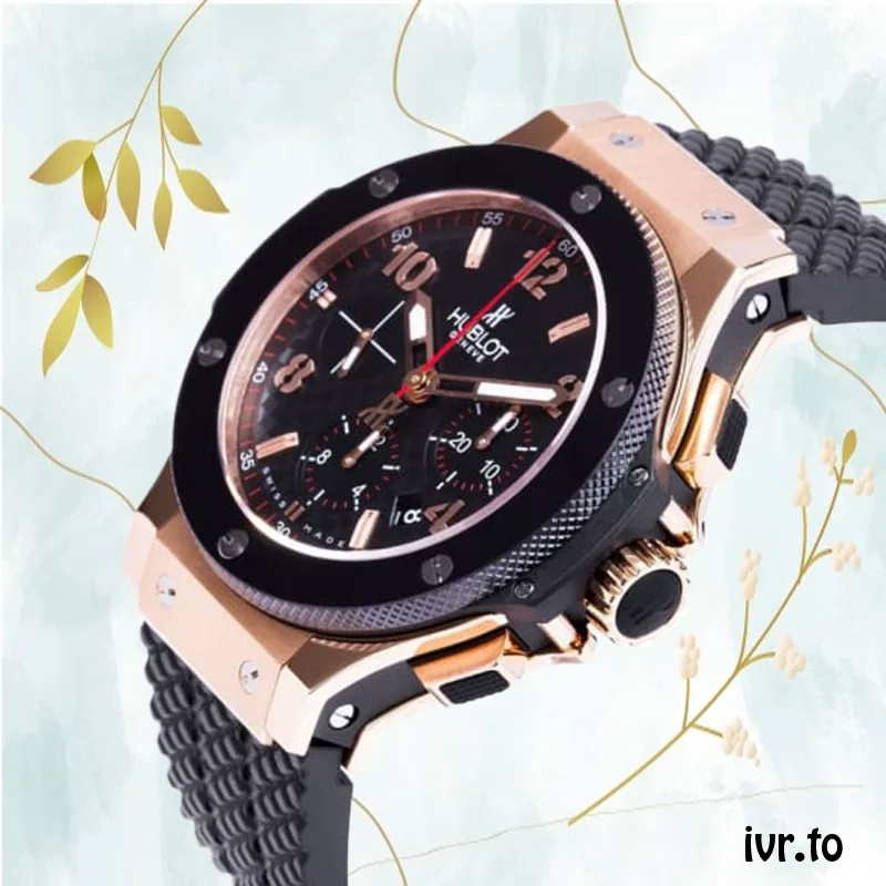 Hublot Big Bang 301.PB.131.RX Men's 44mm/48mm Rose Gold-tone Rubber Band