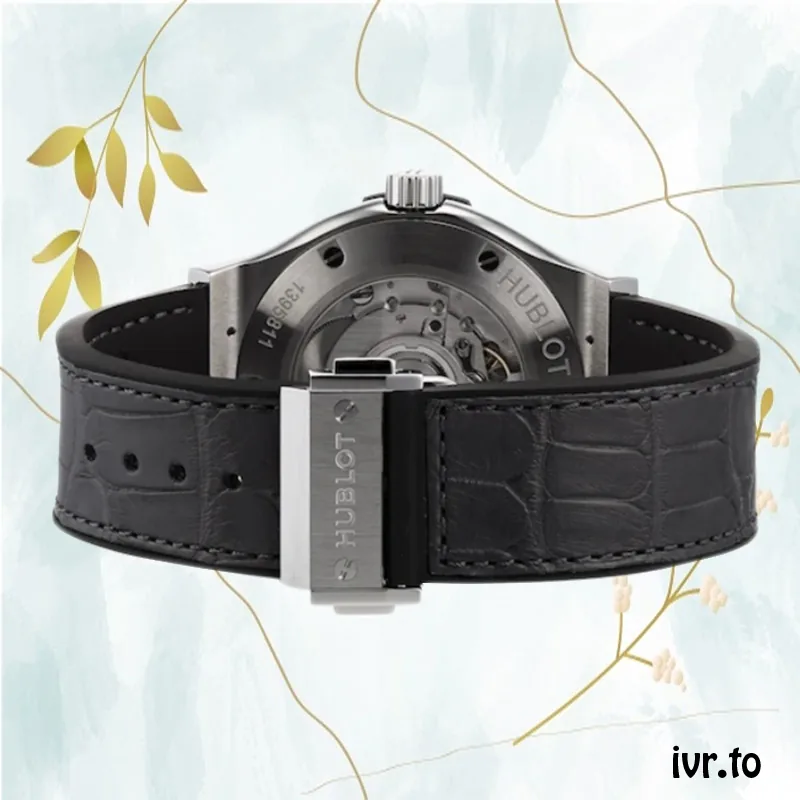 Hublot Classic Fusion 43mm/42mm/45mm Men's 511.NX.7071.LR Silver-tone Leather Strap