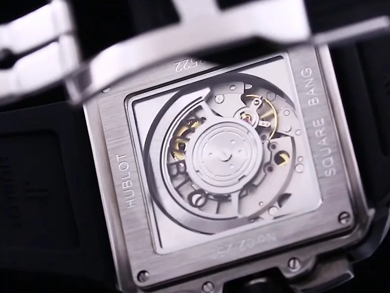 Hublot Square BIG BANG Replica 42 Quartz Black Bezel Watch