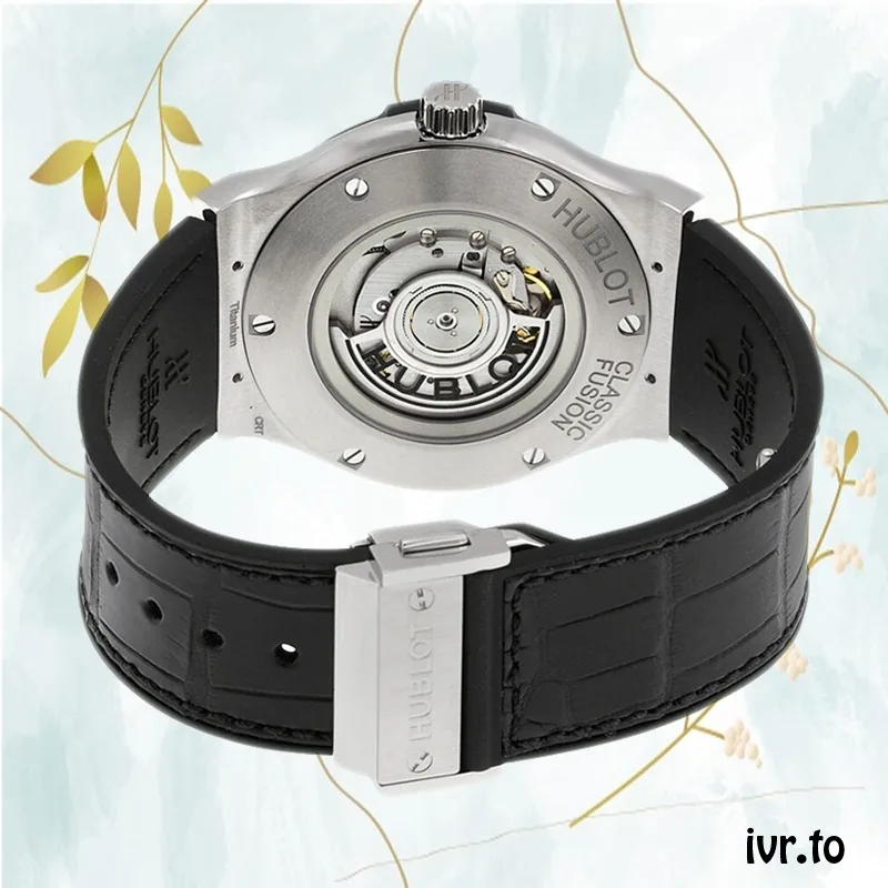 Hublot Classic Fusion 511.NX.2611.LR Men's 43mm/42mm/45mm Leather Strap Silver-tone