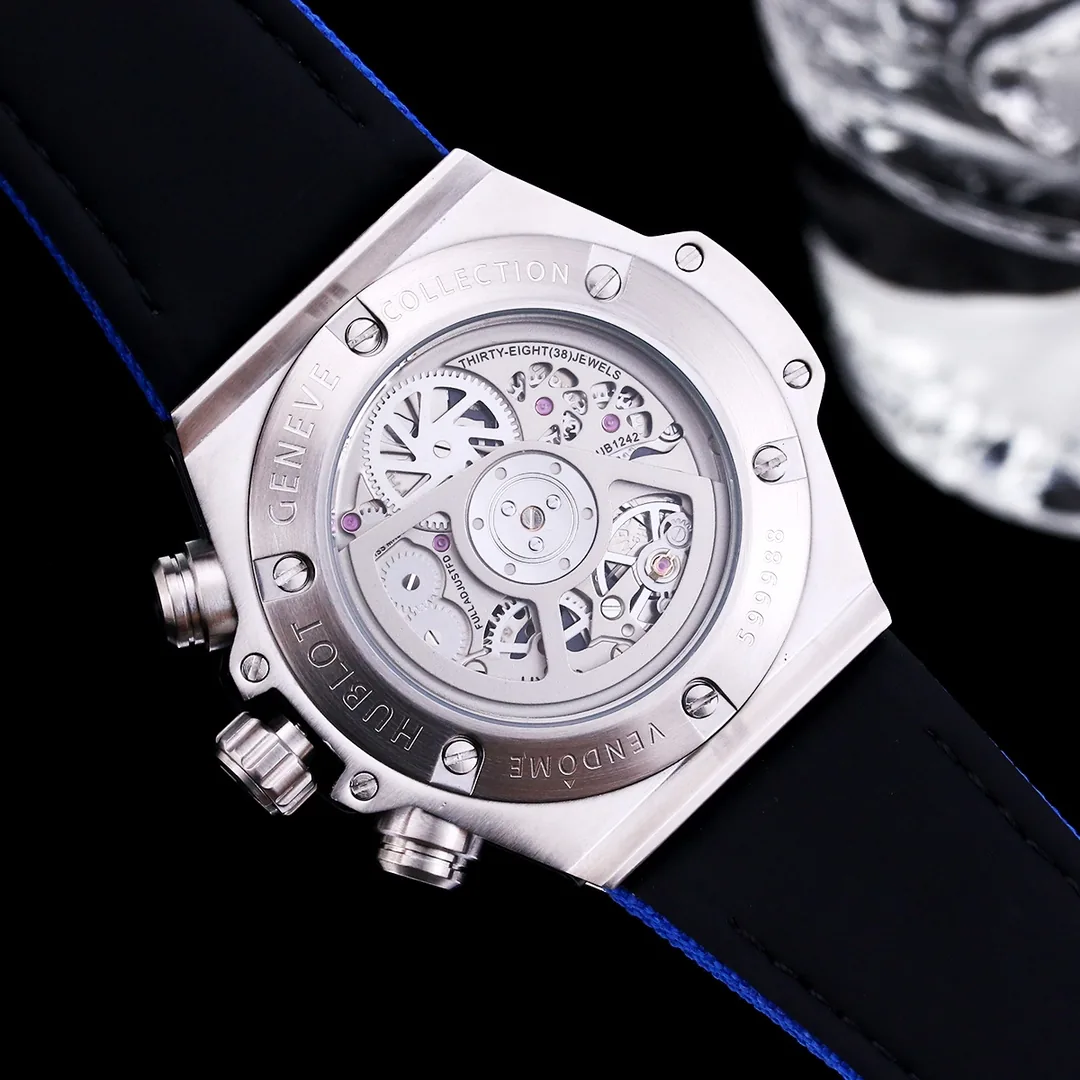 Hublot Big Bang Replica 411.NX.5179.RX Blue Dial Titanium Watch