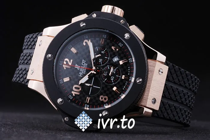 Hublot 44mm ivr301.PB.131.RX Mens 44 MM Red Gold