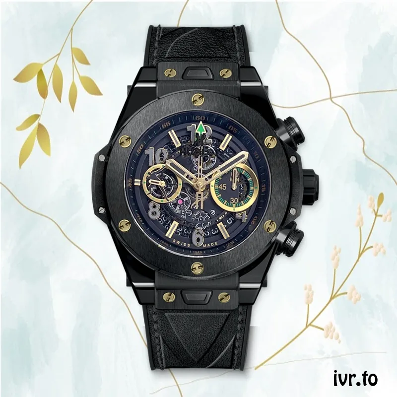 Hublot Big Bang 44mm Men 411.CX.1189.VR.USB16 Black-tone Black Dial