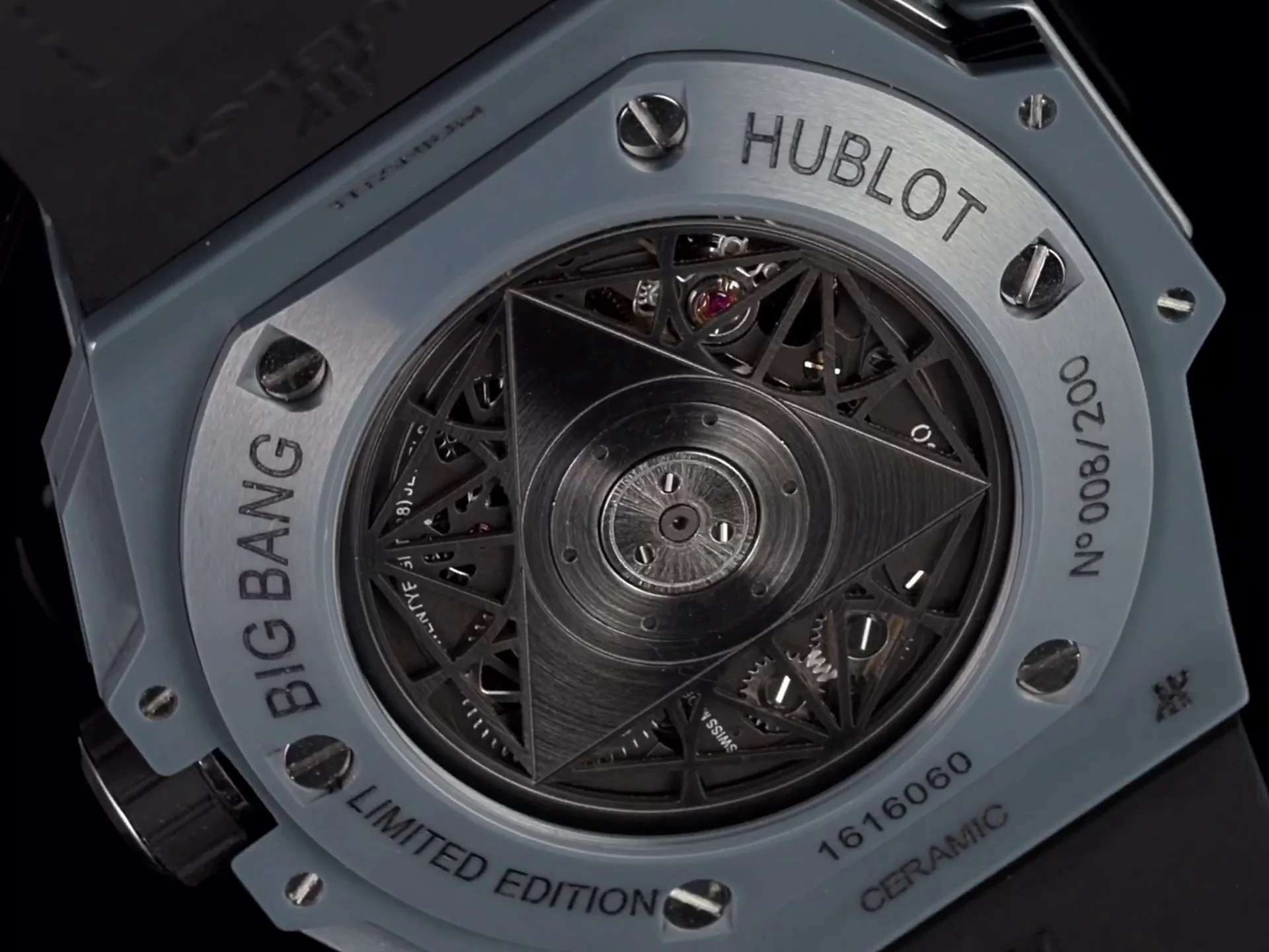 Hublot Big Bang Replica Sang Bleu II Grey Ceramic 418.FX.8007.RX.MXM21 45mm Watch