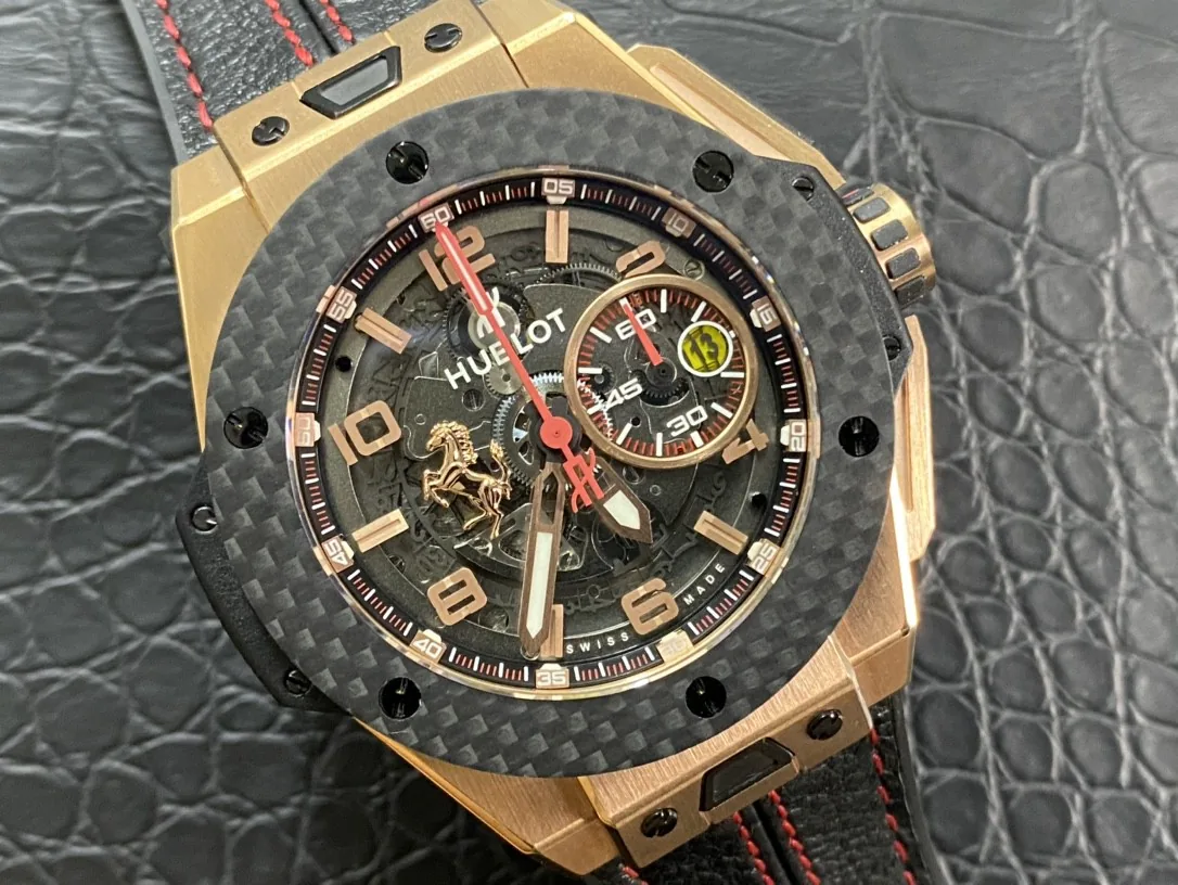 Swiss AAA Hublot Big Bang Unico 401.00.0123.VR Replica Ferrari Limited Edition 45mm Luxury Sport Watch