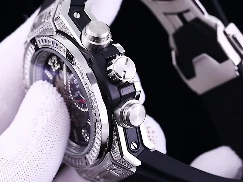 Hublot Big Bang Replica Unico 411.nx.1170.rx.0904 Transparent Dial Watch