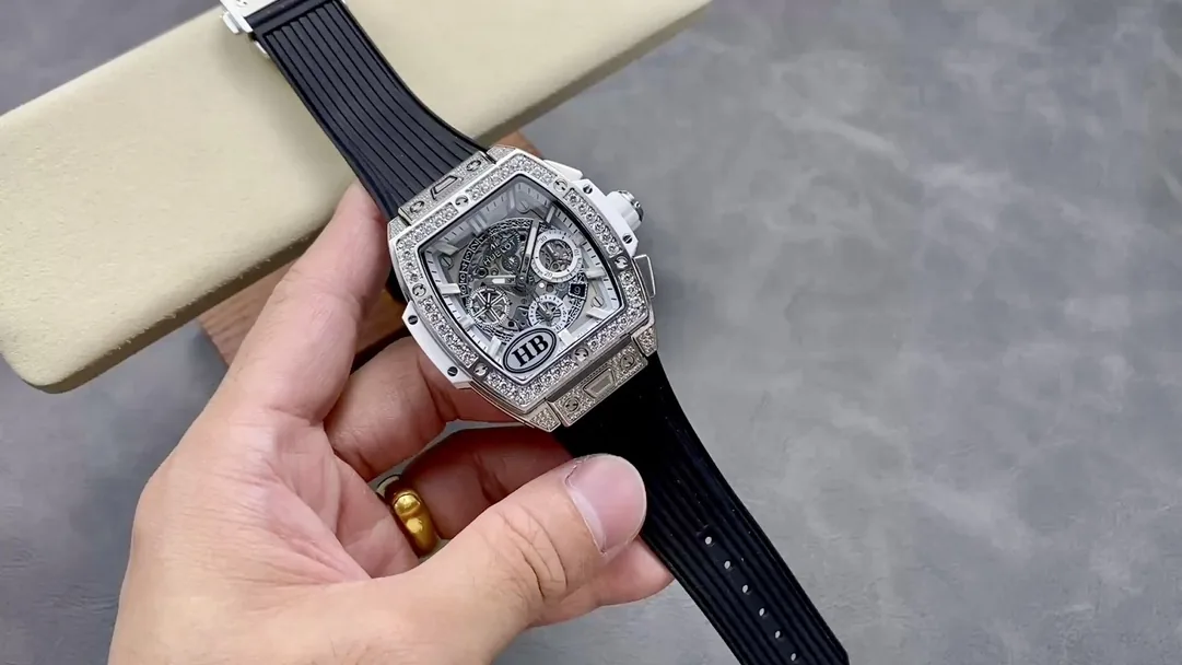 Hublot Spirit Of Big Bang Replica 642.NX.0170.RX.1704 42mm Gray White Hollow Dial Watch