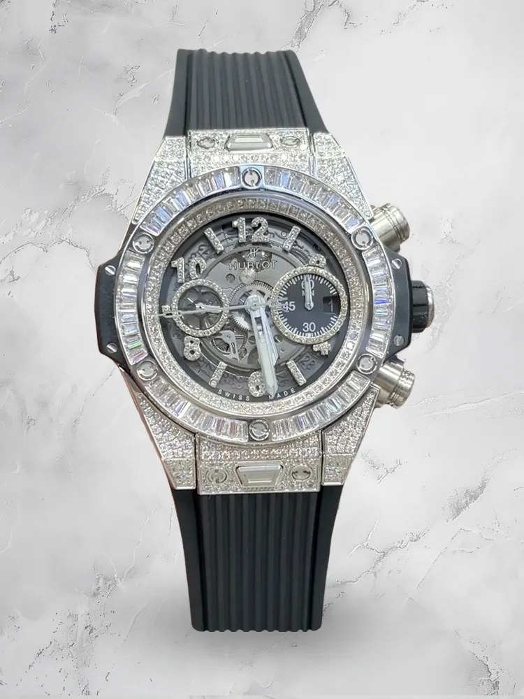 Hublot Big Bang Replica Unico 421.NX.1170.RX.0904 44 18K White Gold Watch