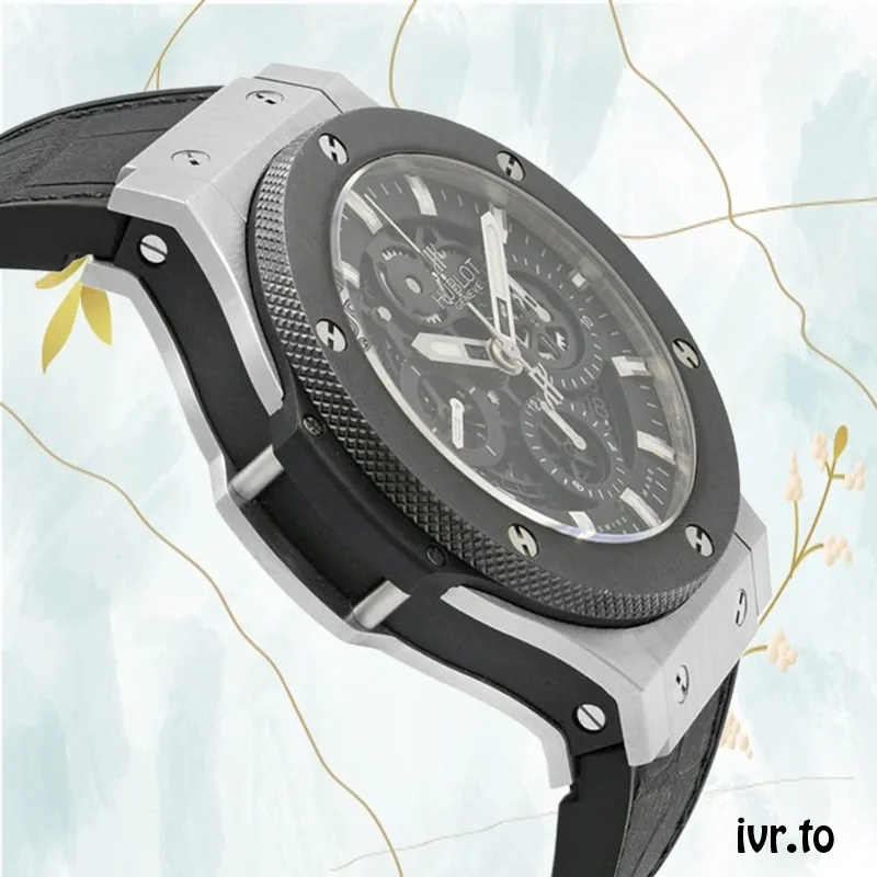 Hublot Big Bang 311.SM.1170.GR Men 44mm Leather Strap
