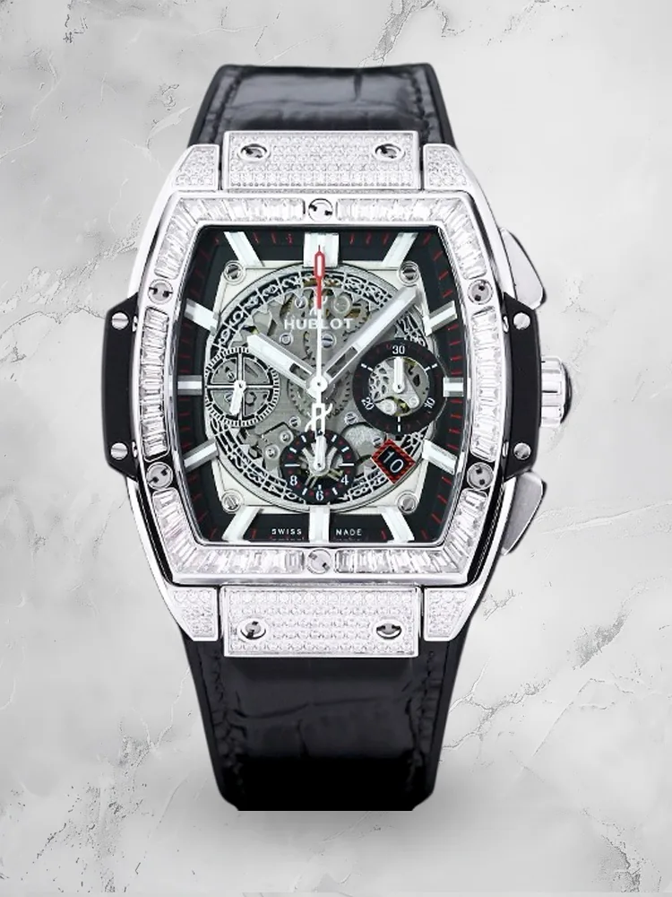 Hublot Spirit of Big Bang Replica 601.NX.0173.LR.0904 Titanium Skeleton Dial Watch