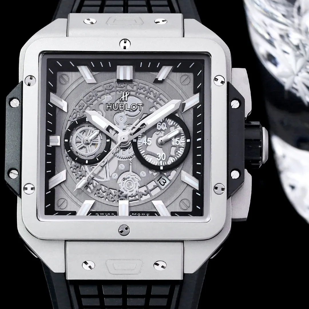 Hublot Square Big Bang Replica Unico Titanium 821.NX.0170.RX Watch