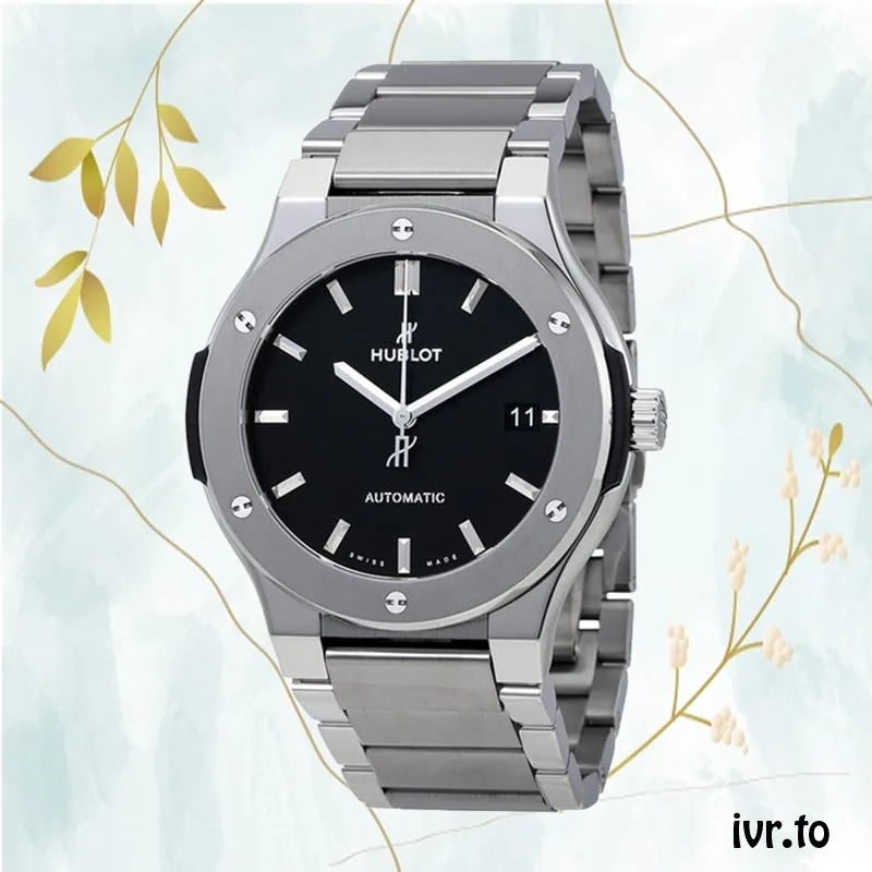 Hublot Classic Fusion 510.NX.1170.NX Men's 45mm Black Dial Stainless Steel