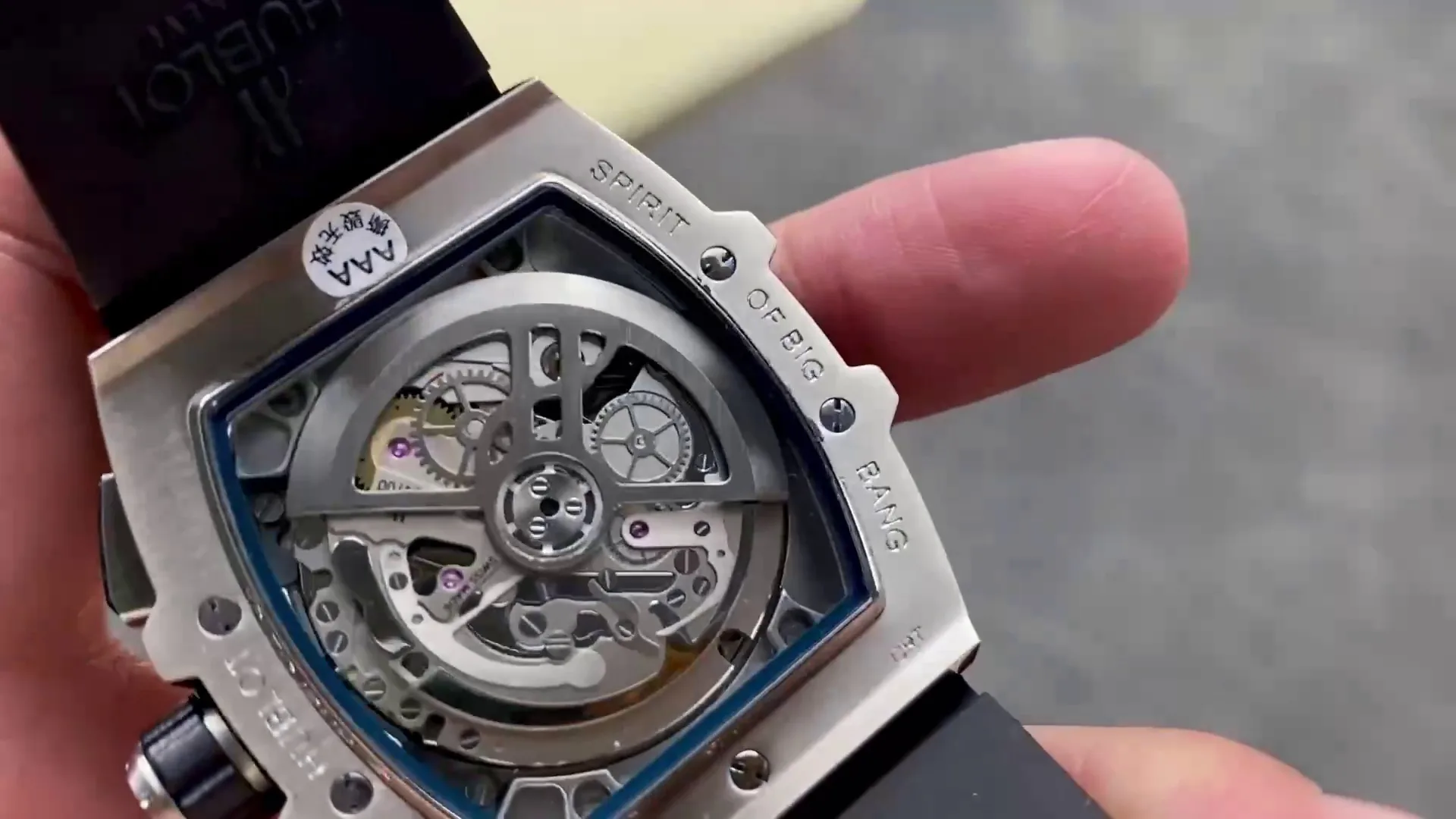 Hublot Spirit Of Big Bang Replica 642.NX.7170.RX 42mm Blue Grey Dial Watch