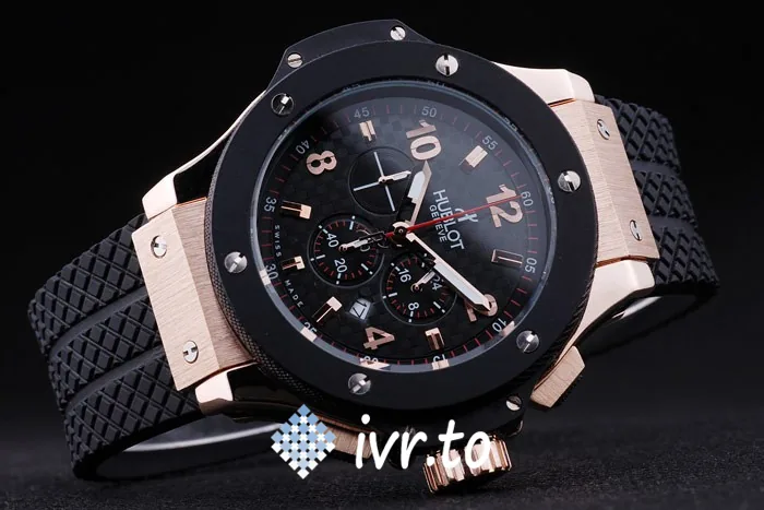 Hublot 44mm ivr301.PB.131.RX Mens 44 MM Red Gold