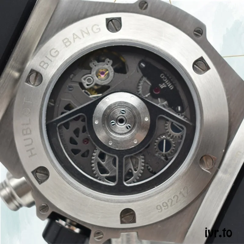 Hublot Big Bang 44mm Men 411.NX.1170.RX.1704 Diamond Bezel Automatic