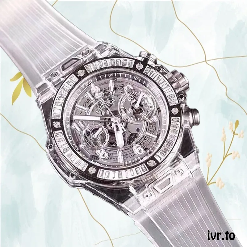 Hublot Big Bang Men's 411.JX.4802.RT.1904 45mm Diamond Bezel
