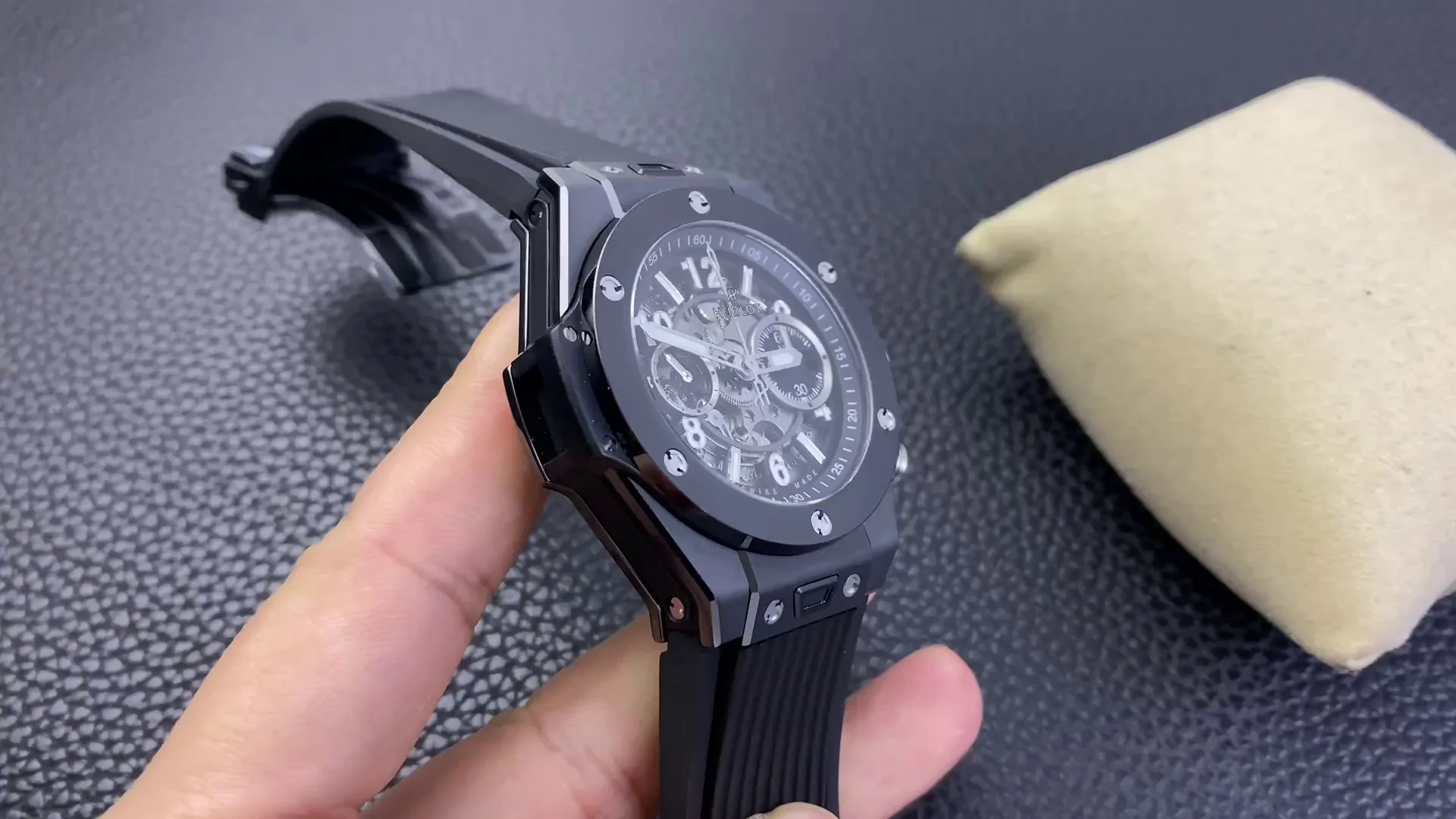 Hublot Big Bang Replica Unico 421.CI.1170.RX 45mm Black Ceramic Watch