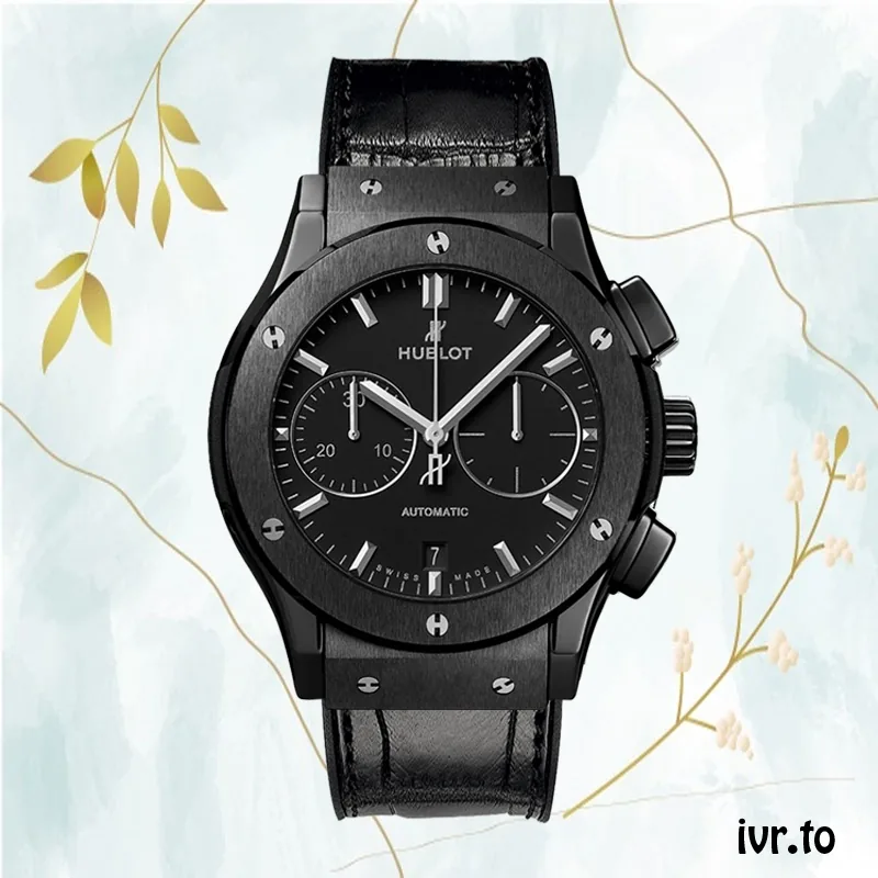 Hublot Classic Fusion Men 521.CM.1171.RX-001 44mm Automatic Leather Strap