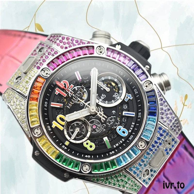 Hublot Big Bang 421.NX.1117.LR.0999 Men 44mm Diamond Bezel