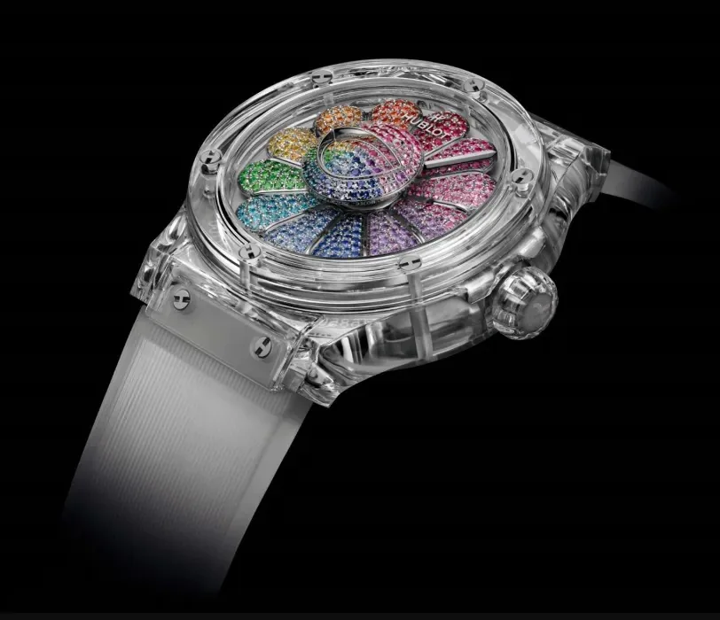 Hublot Classic Fusion Replica 507.JX.0800.RT.TAK21 45mm Sapphire Rainbow Watch