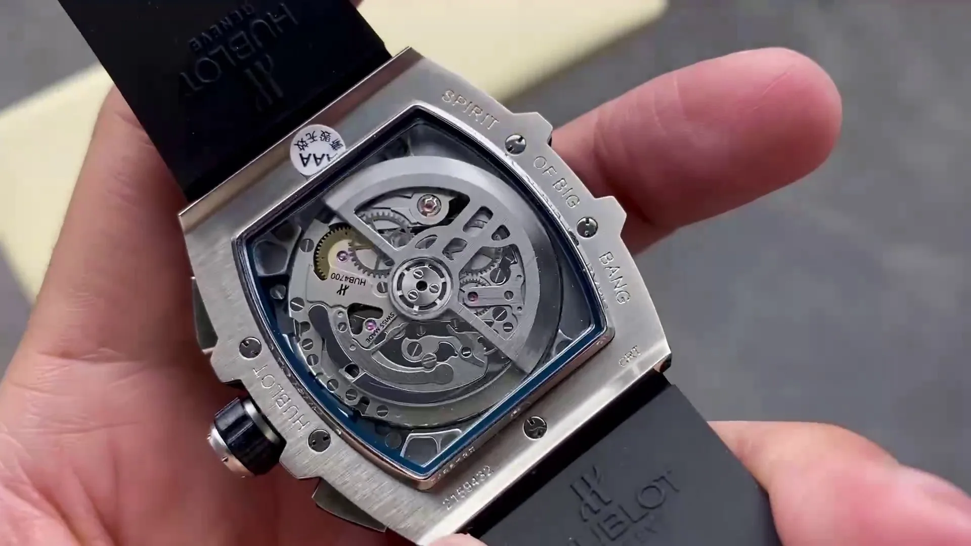 Hublot Spirit Of Big Bang Replica 642.NL.7170.RX 42mm Titanium Blue Ceramic Watch