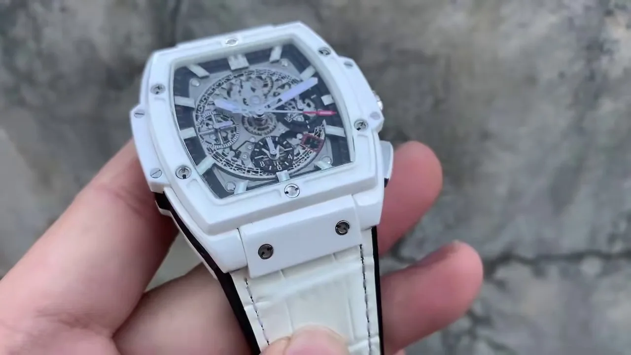 Hublot Spirit of Big Bang Replica 601.HX.0173.LR 42mm White Ceramic Watch