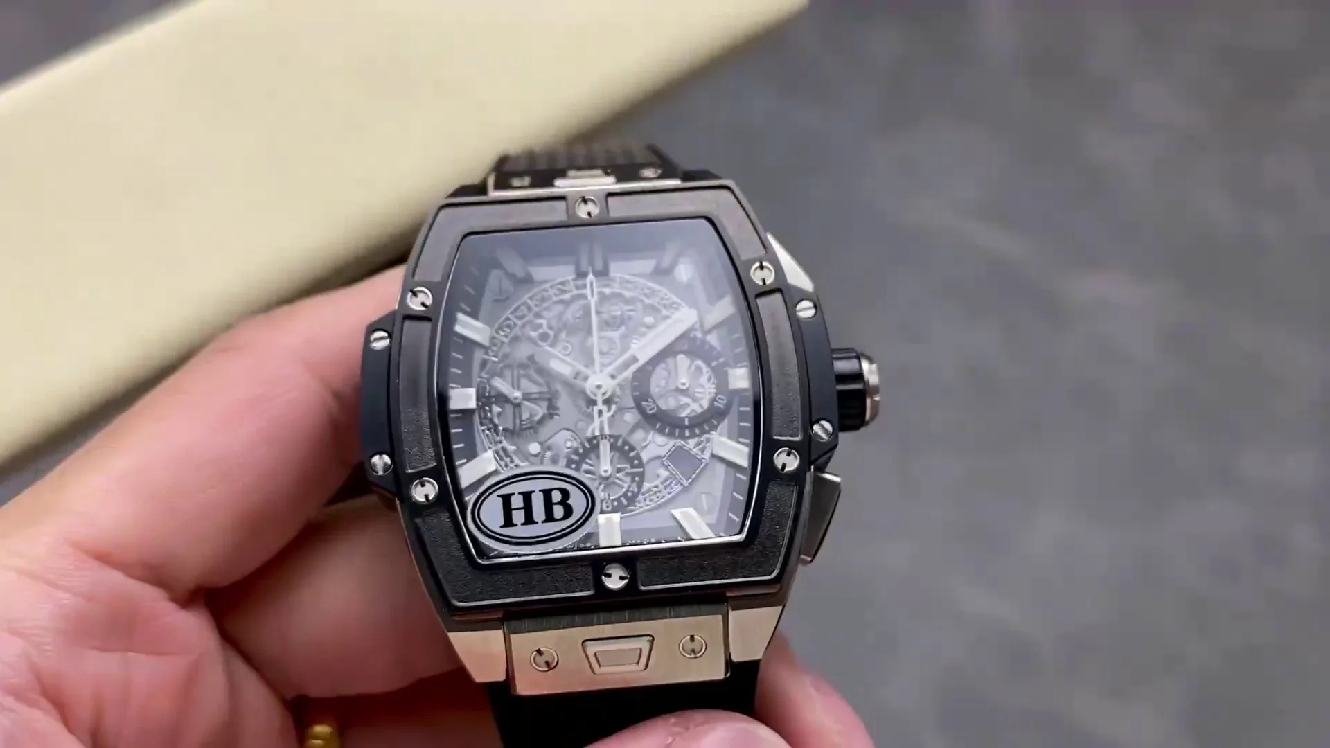 Hublot Spirit Of Big Bang Replica 642.NM.0170.RX 42mm Black Ceramic Watch