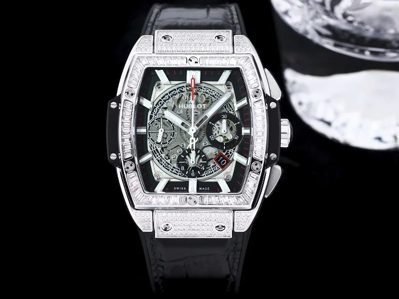 Hublot Spirit of Big Bang Replica 601.NX.0173.LR.0904 Titanium Skeleton Dial Watch