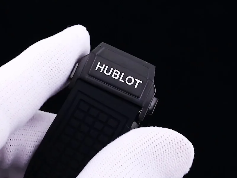 Hublot Square Big Bang Replica Unico 821.CI.0170.RX Polished Black Ceramic Watch