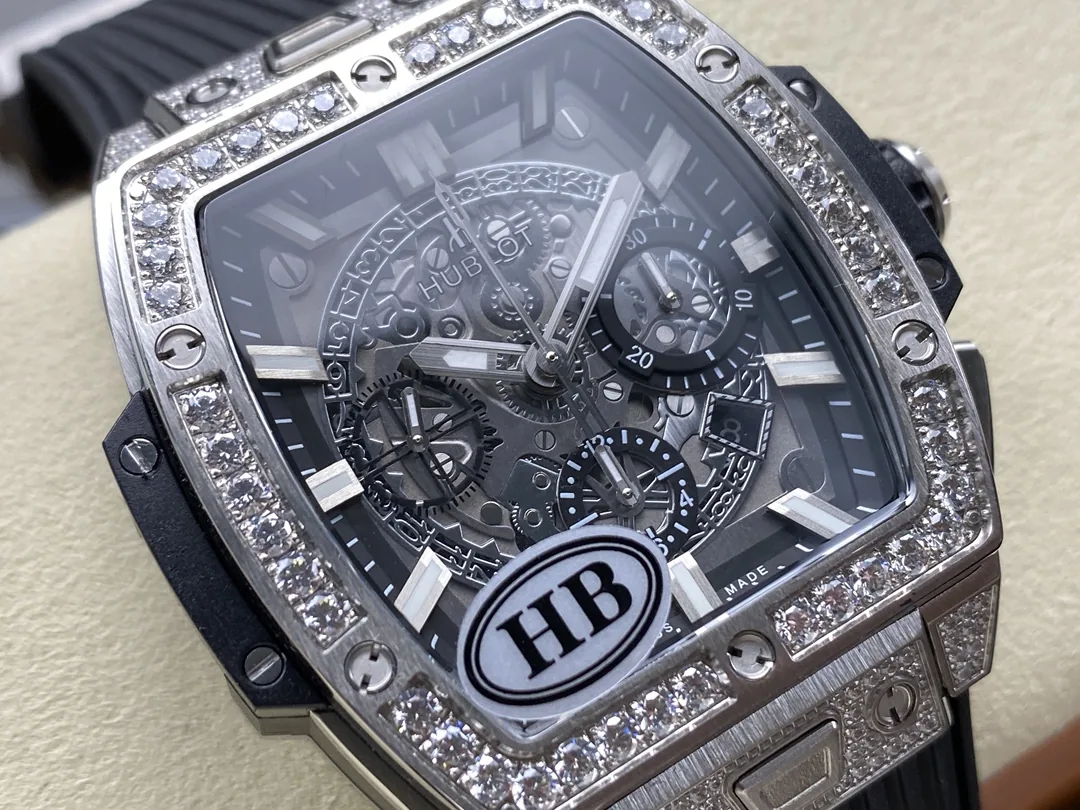 Hublot Spirit Of Big Bang Replica 642.NX.0170.RX.1704 42mm Grey Black Dial Watch