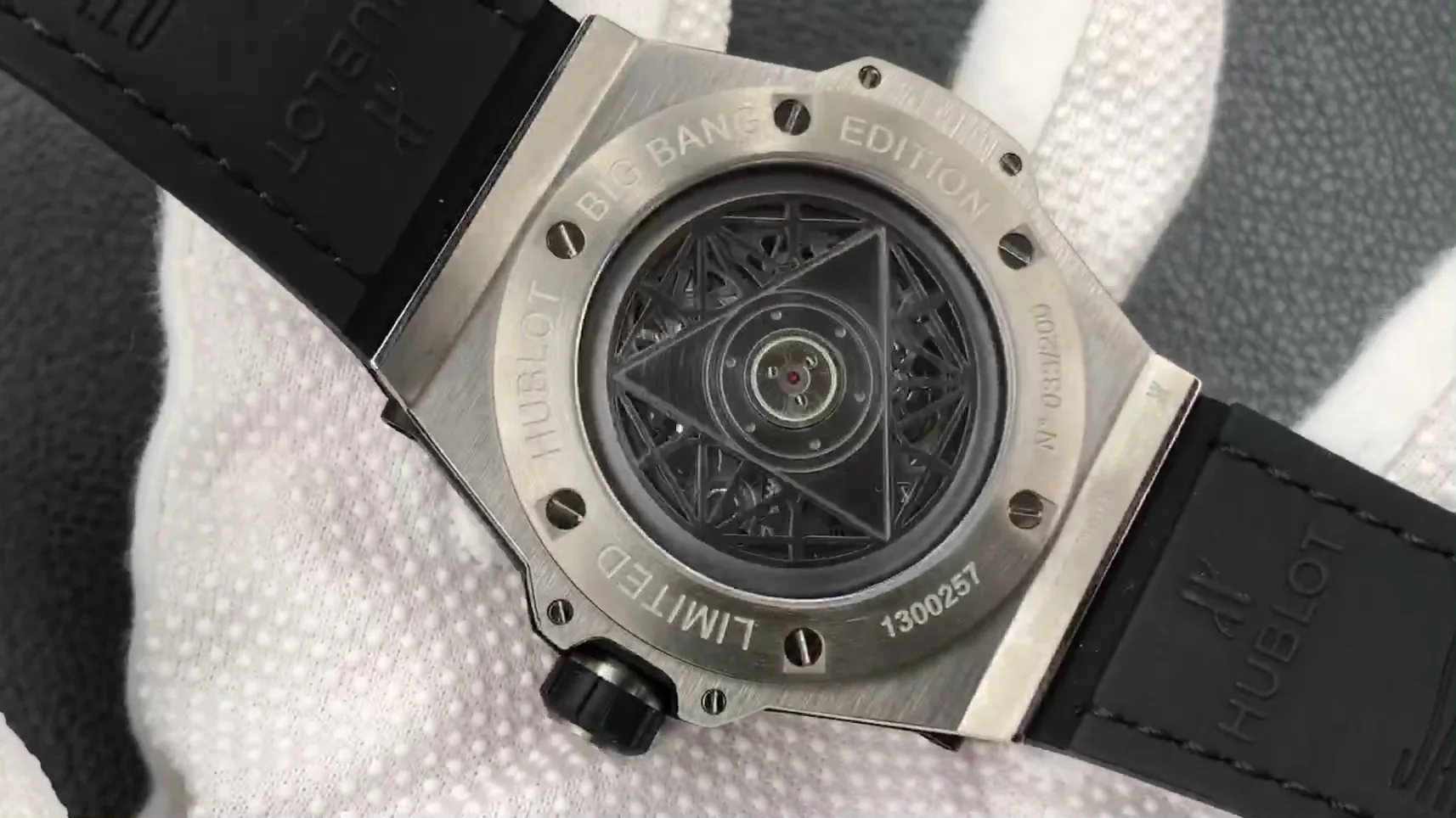 Hublot Big Bang Sang Bleu Replica 415.NX.1112.VR.MXM16 Black Dial Watch