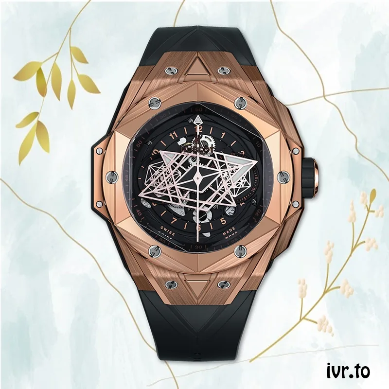Hublot Big Bang 418.OX.1108.RX.MXM19 44mm Men Stainless Steel Rubber Band
