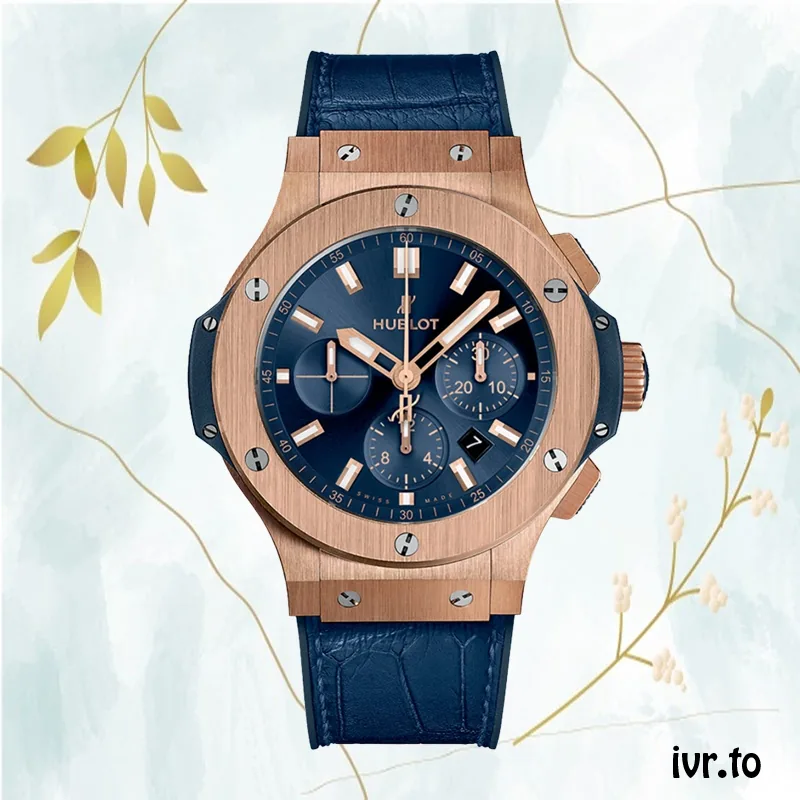 Hublot Big Bang Men 44mm 301.PX.7180.LR Leather Strap Stainless Steel