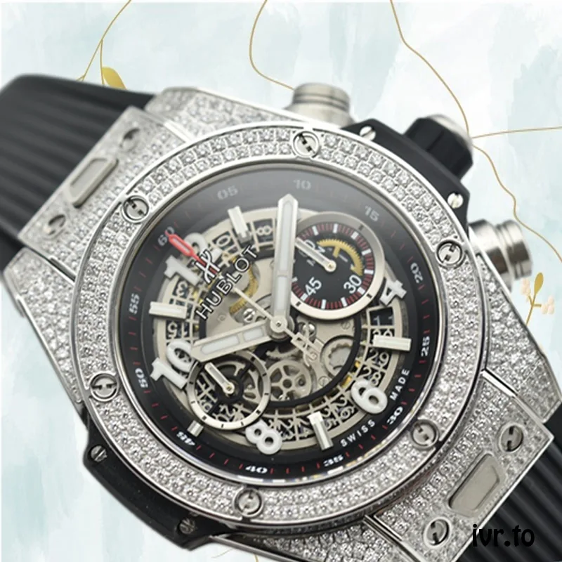Hublot Big Bang 44mm Men 411.NX.1170.RX.1704 Diamond Bezel Automatic