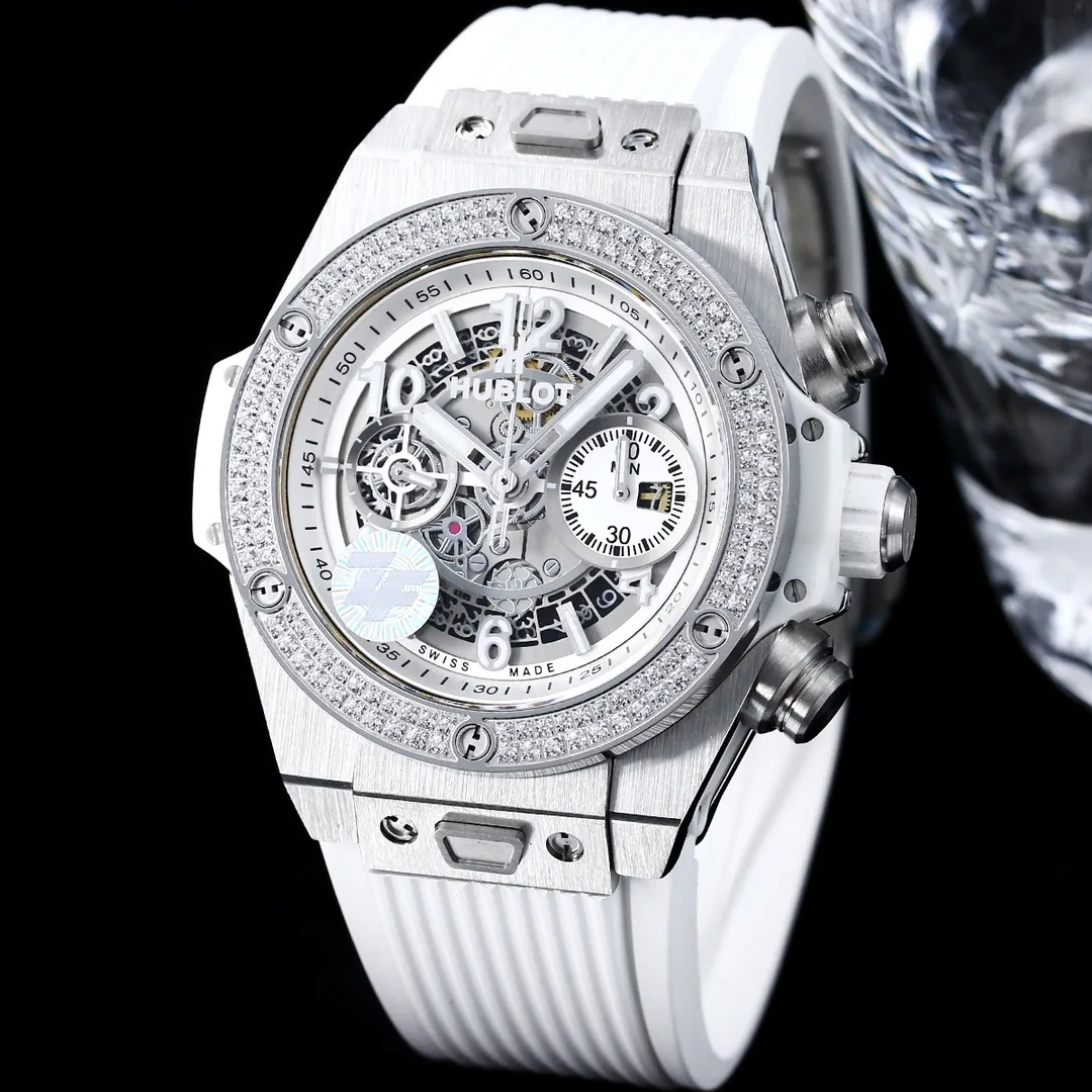Swiss Hublot Big Bang Unico 441.NE.2011.RW.1104 Replica Diamond Bezel 42mm Watch – Elegant Skeleton Dial